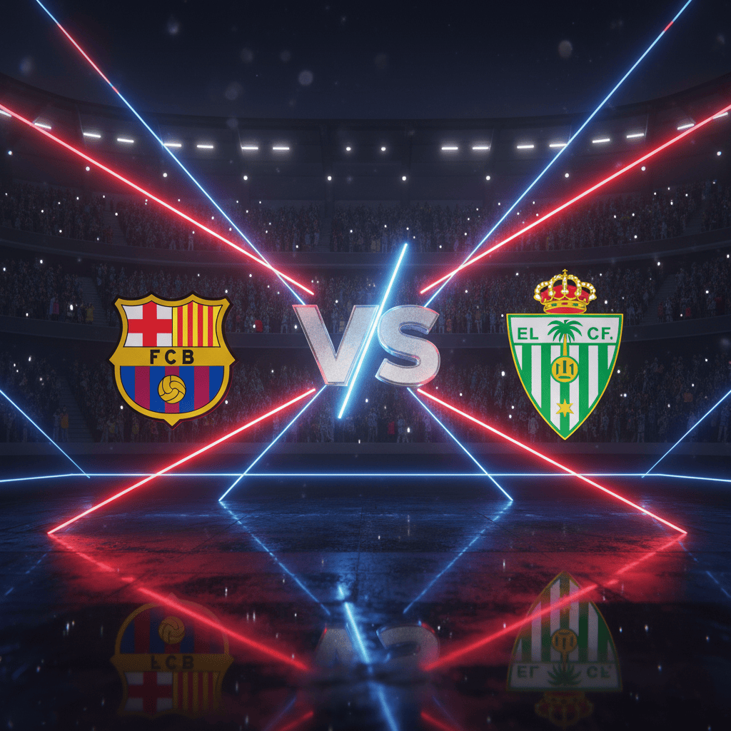 Barcelona logo vs Elche logo