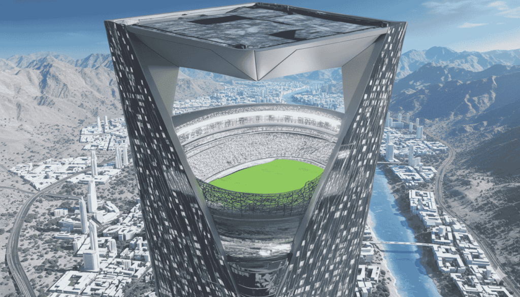NEOM Sky Stadium official rendering