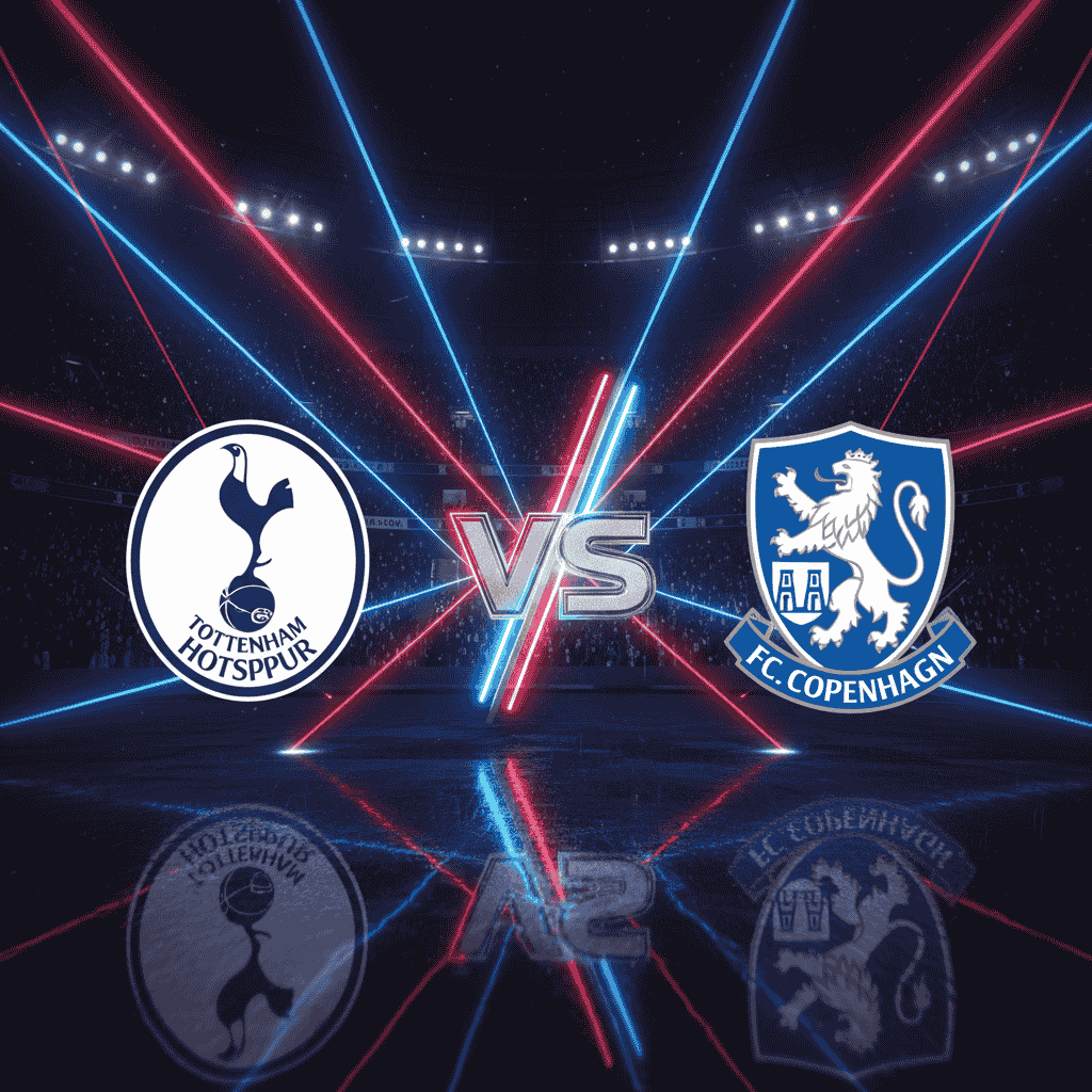 Tottenham Hotspur logo vs Copenhagen logo