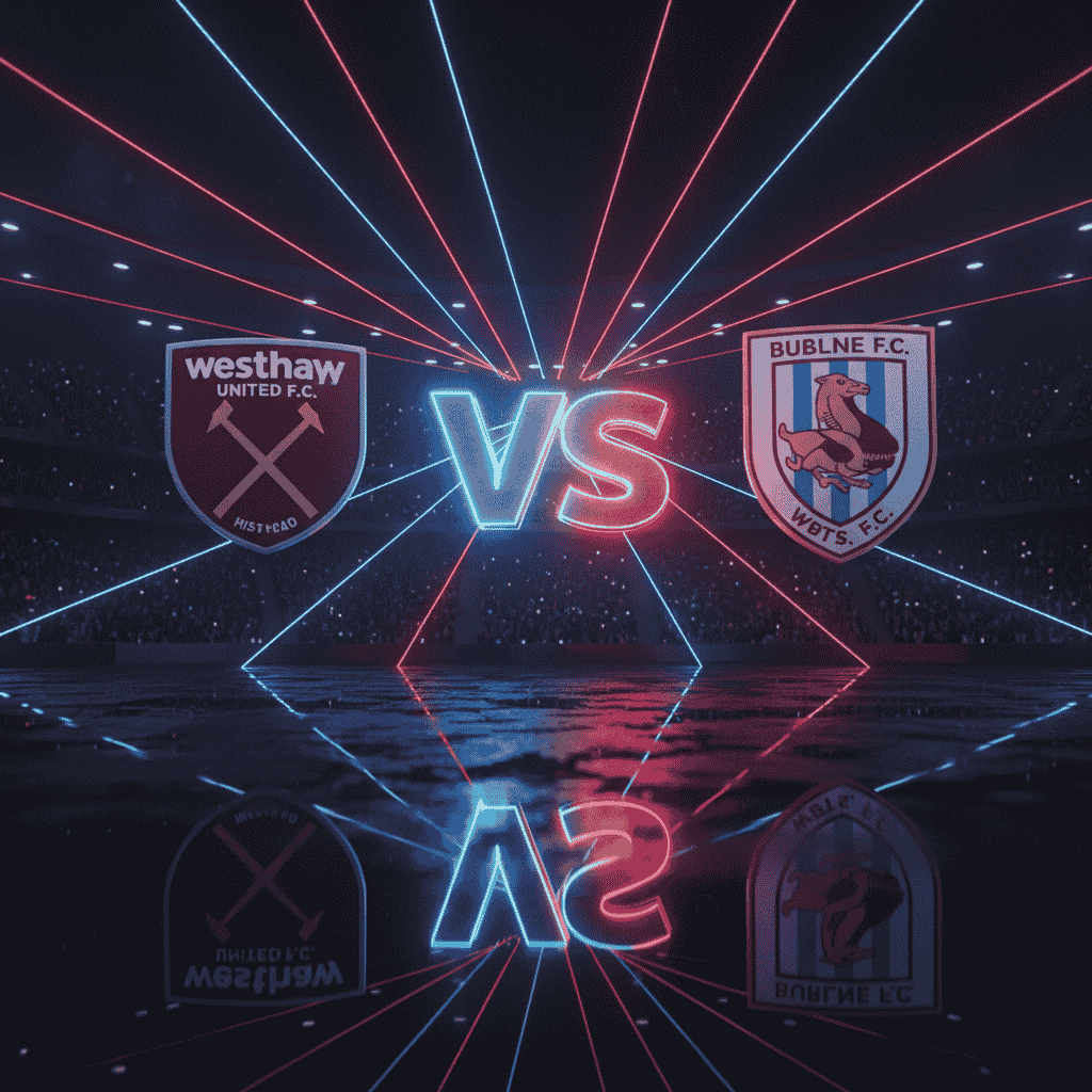 West Ham United logo vs Burnley logo